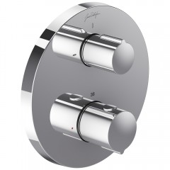 Смеситель для ванны встраиваемый Jacob Delafon Modulo E75390-CP термостат