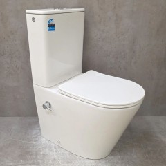 Унитаз Bloomix Salchow 3.0 AD3093TSB/UF1 Ceramic+ безободковый торнадо с функцией биде и смесителем