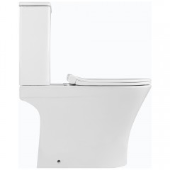 Унитаз Charus Moreno CT700-135WT безободковый торнадо