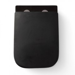 Унитаз подвесной Charus Alva Black EWC700-114B безободковый