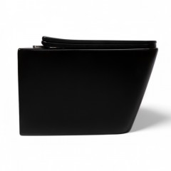 Унитаз подвесной Charus Alva Black EWC700-114B безободковый