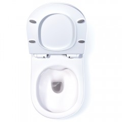 Унитаз подвесной Charus Berta EWC700-120W безободковый