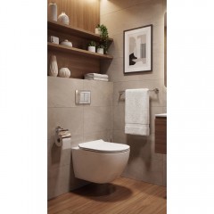 Унитаз подвесной Charus Berta EWC700-120W безободковый