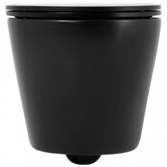 Унитаз подвесной Charus Estella Black EWC700-121B безободковый