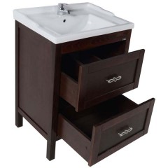 Комплект мебели ASB-Woodline Римини 60 бук тироль массив ясеня