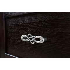 Комплект мебели ASB-Woodline Римини 80 бук тироль массив ясеня