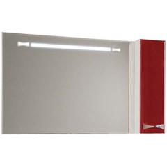 Зеркало-шкаф Акватон Диор 120 бордо 1A110702DR94R