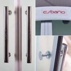 Душевая кабина Esbano ES-L90CKR с LED подстветкой