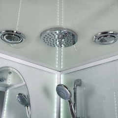 Душевая кабина Esbano ES-L90CKR с LED подстветкой
