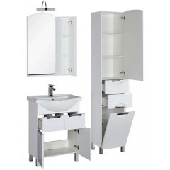Зеркало-шкаф Aquanet Асти 65 белый 00180075