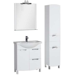 Зеркало Aquanet Асти 75 белый 00177789