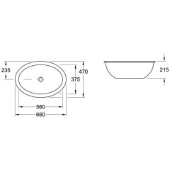 Раковина Villeroy & Boch Loop&Friends 61613001
