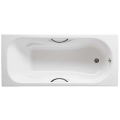 Ванна чугунная Roca Malibu 160x70 с отверстиями для ручек