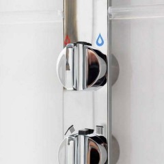 Душевая кабина IDO Showerama 8-5 90x90 стекло прозрачное, профиль белый 4985022909