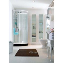 Душевая кабина IDO Showerama 8-5 100x100 стекло прозрачное, профиль серебристый 4985112010