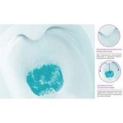 Унитаз Cersanit Carina Clean On slim