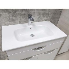 Комплект мебели Акватон Юта 80 белый/ясень фабрик