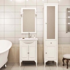 Тумба с раковиной Opadiris Глория 55 слоновая кость