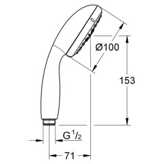 Набор для ванной комнаты Grohe Eurosmart 124410
