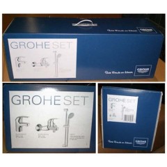 Набор для ванной комнаты Grohe Euroeco 124428
