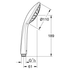 Набор для ванной комнаты Grohe Eurosmart 124440