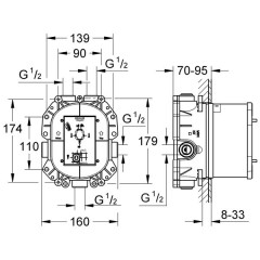Набор для ванной комнаты Grohe Rainshower 124452