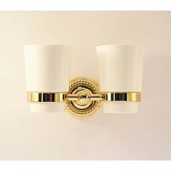 Стакан двойной настенный Magliezza Kollana 80506-do