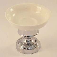 Мыльница настольная Magliezza Fiore 80108-cr
