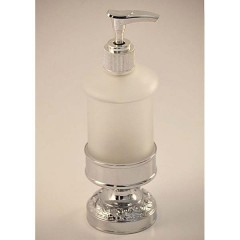 Дозатор жидкого мыла настольный Magliezza Fiore 80109-cr
