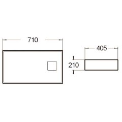 Раковина накладная Sturm Element ST-EL237100-NBNCR