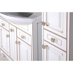 Комплект мебели ASB-Woodline Верона 75 белый массив ясеня