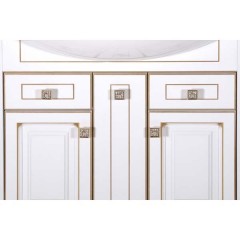 Комплект мебели ASB-Woodline Верона 75 белый массив ясеня