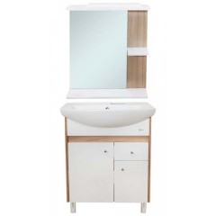 Тумба с раковиной ASB-Mebel Магнолия декор 65