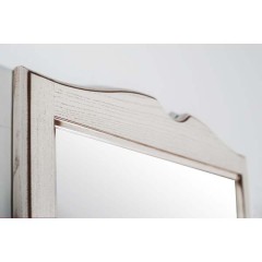 Зеркало ASB-Woodline Верона 65 бежевый массив ясеня