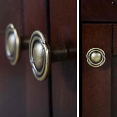 Тумба с раковиной ASB-Woodline Флоренция квадро 80 бук тироль массив ясеня