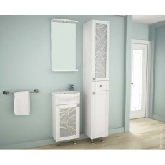 Тумба с раковиной ASB-Mebel Альфа кристалл 40