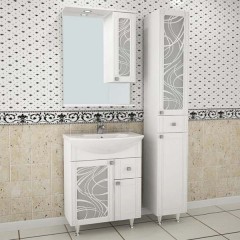 Тумба под раковину ASB-Mebel Альфа кристалл 65-1Н
