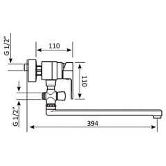 Набор для ванной комнаты Gro Welle MDR722 + DUS115 + DUS203