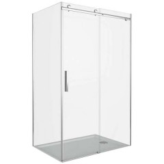 Душевое ограждение GooDDooR Galaxy WTW-110-C-CH+SP-80-C-CH