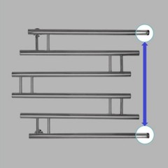 Полотенцесушитель Energy Modern 600x700