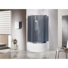 Душевой угол Royal Bath RB100BK-G
