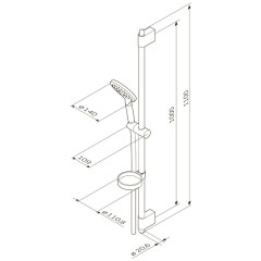 Душевой гарнитур Am.Pm Inspire F0150000
