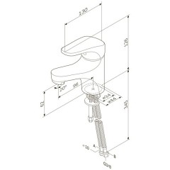 Смеситель для раковины Am.Pm Joy F8502100