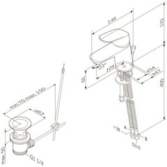 Смеситель для раковины Am.Pm Like F8082100