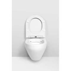 Унитаз подвесной Am.Pm Spirit FlashClean C701700WH безободковый (без сиденья)