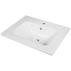 Тумба с раковиной Aquanet Бостон 60 белый 00198477 + 00197960 (209679 + 197960)