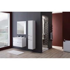 Тумба с раковиной Aquanet Модена 100 белый 00198489 + 00182321