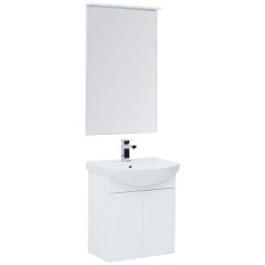 Тумба под раковину Aquanet Ирис 60 белый (2 дверцы) 00198380