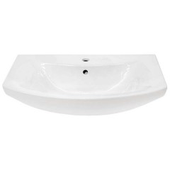 Тумба с раковиной ASB-Mebel Алекса 70 белый/золото