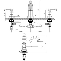 Смеситель для раковины Timo Adelia 6021/00F chrome